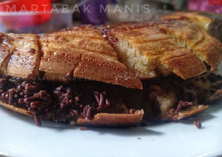 Resep #98 Martabak Manis/Terang Bulan Teflon | Cara Bikin #98 Martabak Manis/Terang Bulan Teflon Yang Sempurna