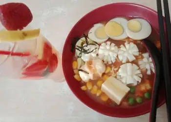 Resep Mudah Ramen sederhana Ala Restoran