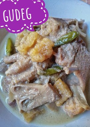 Foto resep Gudeg "simpel"