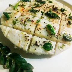 A picture of Khatta Dhokla.