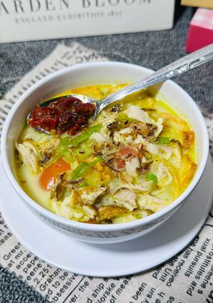 Foto resep Soto Ayam Betawi Santan Susu
