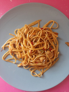 Una foto de Fideos chinos
