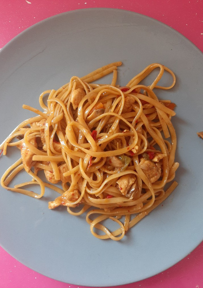 Una foto de Fideos chinos