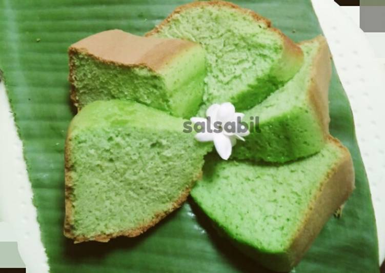 Resep: Bolu pandan panggang wajib dicoba