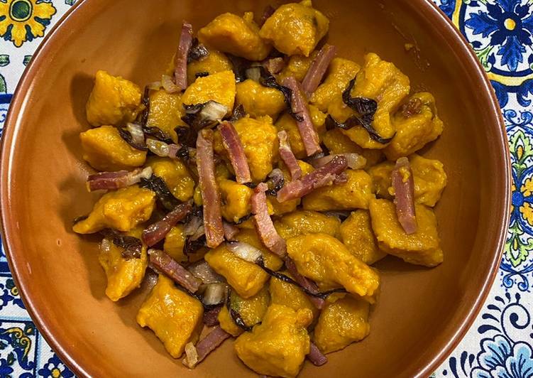 Gnocchi di sola zucca