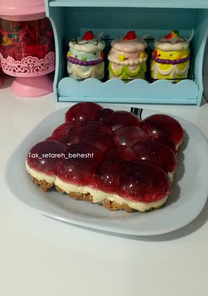عکسی از دستور چیز کیک
