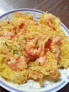 Foto resep Peyek Udang ala RM Padang #pr_olahan tepungberas