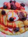 Berry Bliss pan crepe