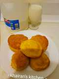 Cheesy meat pastry puff