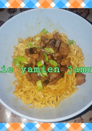 Foto resep Mie yamien jamur