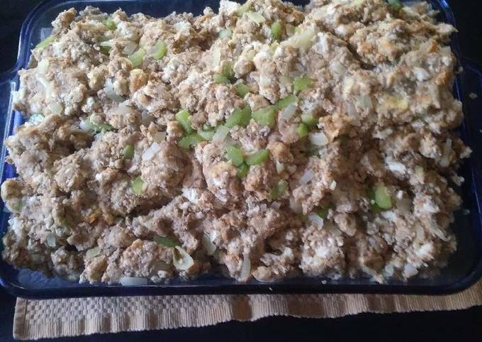 Simple Way to Prepare Homemade Stuffing aka filling