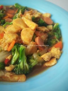 Foto resep Sapo Tahu Sayur