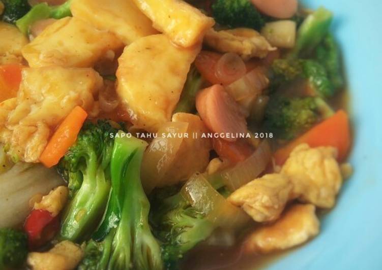 Langkah Mudah untuk Menyiapkan Sapo Tahu Sayur Anti Gagal
