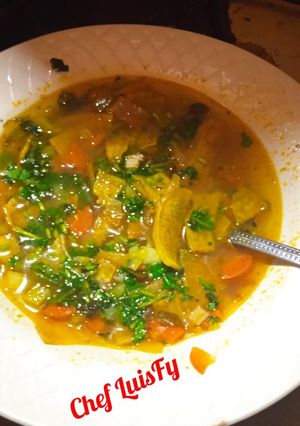 Una foto de Sopa rápida de tostónes, LuisFy