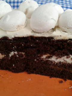 Una foto de Bizcochuelo chocolatoso para rellenar