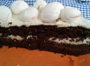 Una foto de Bizcochuelo chocolatoso para rellenar
