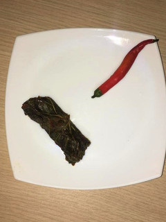 عکسی از دستور دلمه برگ مو با باقالی سبز
