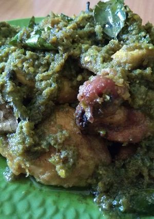 Foto resep Ayam goreng lumur cabe ijo