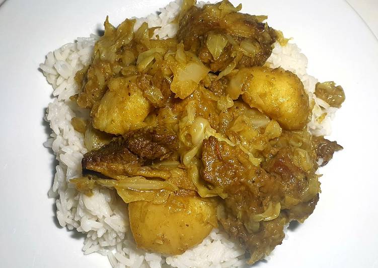 Simple Way to Make Super Quick Homemade Beef and Cabbage Stew