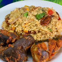 A picture of Coconut rice.