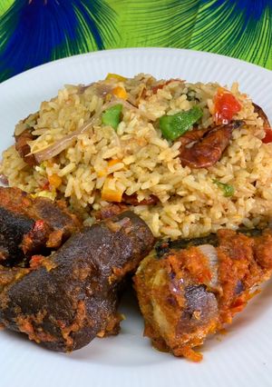 A picture of Coconut rice.