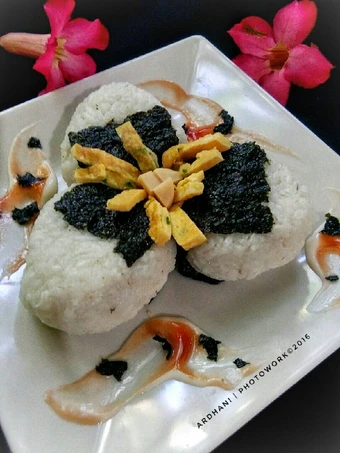Langkah Mudah untuk Membikin Resep  Onigiri Sang Ketua (#postingrame2_nasi) yang Sempurna, Lezat Sekali