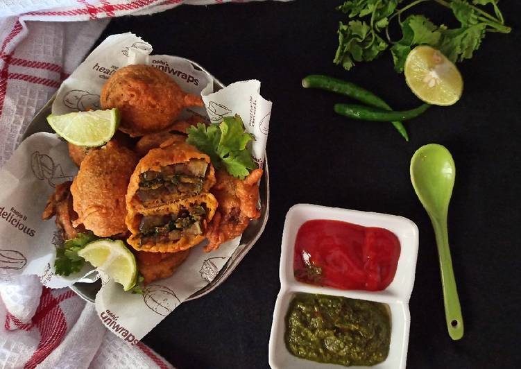 Brinjal fritters