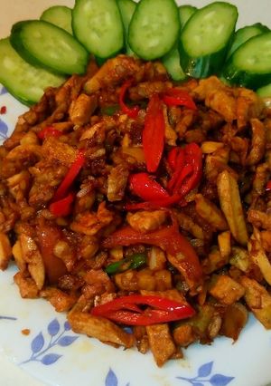 Foto resep Orek tempe tahu kecap simpel