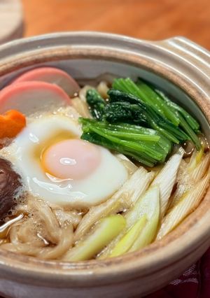 鍋燒烏龍麵 的食譜成品照片
