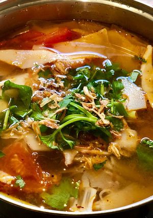 Hình của món Lẩu Cá Măng Chua.