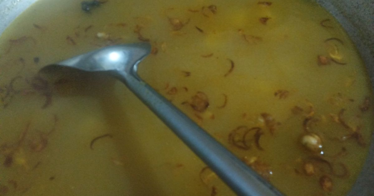 Sup ayam sederhana ala bunda
