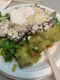 Tacos al horno de pollo y coliflor
