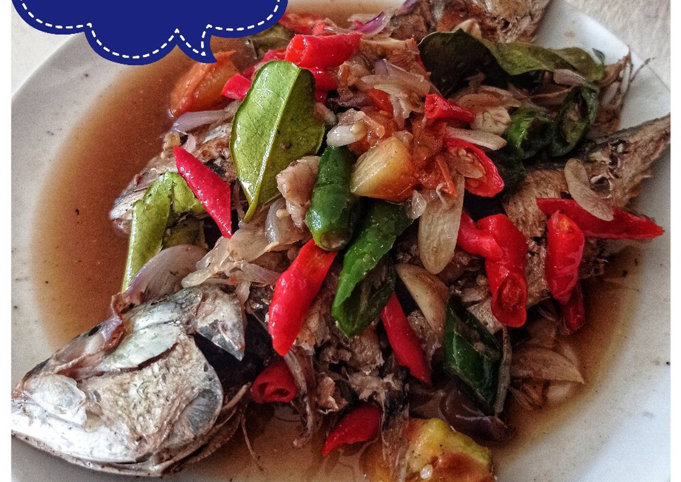 Ikan Kembung Tomat Pedas