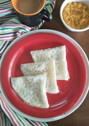 A picture of Poale (neer dosa).