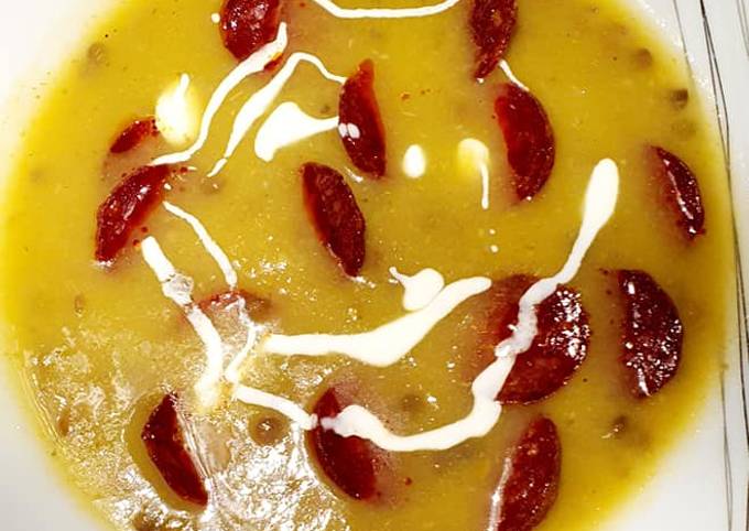 Recette Délicieuse Velouté de Navets jaunes et Lentilles