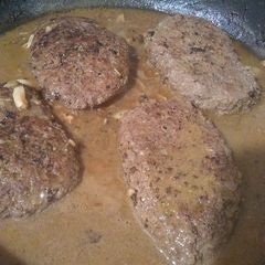 A picture of Keto Salsbury Steak.
