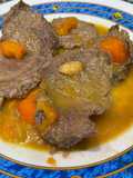 Redondo de ternera a la naranja