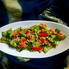 A picture of Tabbouleh salad.
