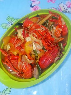 Foto resep Lobster Saus Padang
