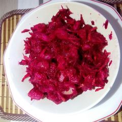 A picture of Pineapple beet salad.