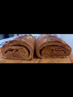 Una foto de Pan relleno de queso