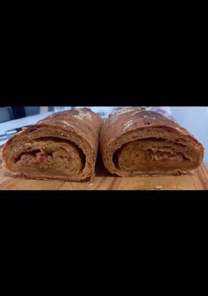 Una foto de Pan relleno de queso
