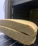 Bánh bông lan gạo lứt- ăn kiêng