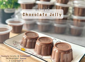 Gambar Agar-agar Coklat Mudah