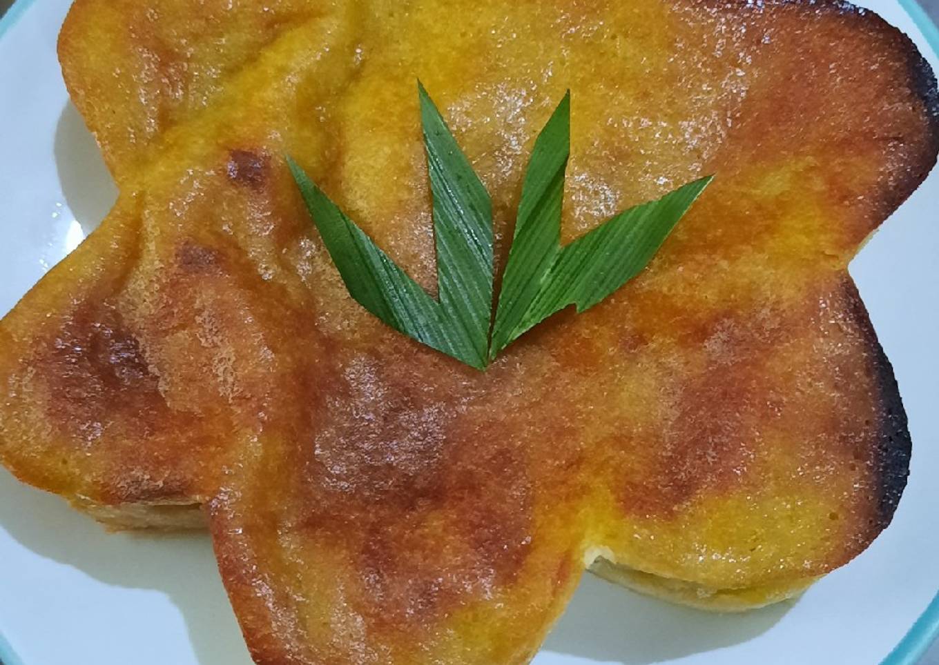 Bingka Kentang Panggang khas Banjar (Telur Ayam)