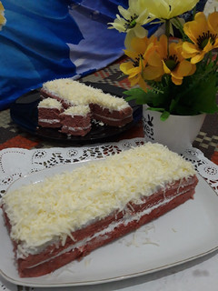 Foto resep Red velvet kukus