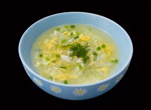 Hình của món SP.0888 - Canh Bắp Cải Trứng Sợi.