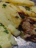Carne a la olla con papas