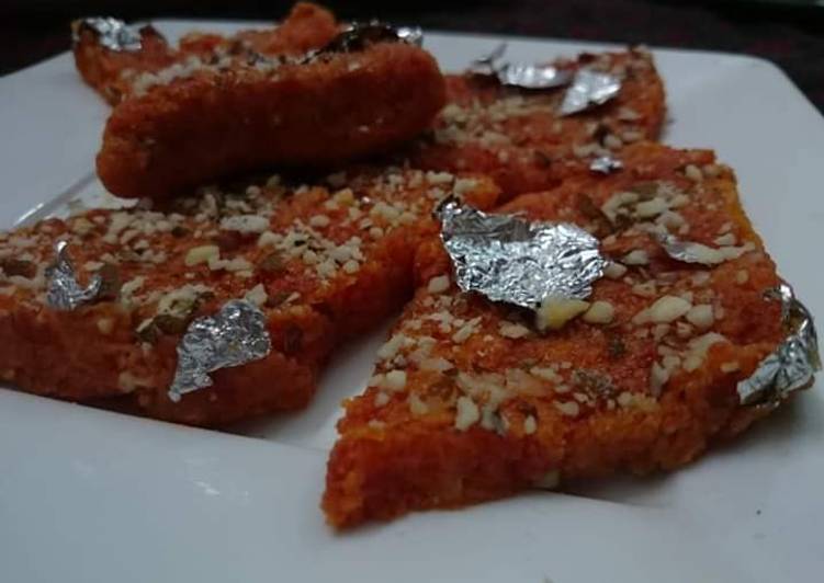 How to Make CARROT_BARFI in 17 Minutes at Home