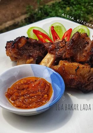 Foto resep Iga Bakar Lada Hitam